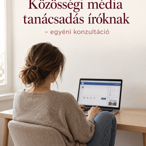 Közösségi média tanácsadás íróknak - egyéni konzultáció